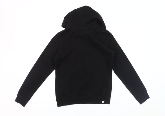 Puma Men's Black Graphic Print XS Hoodie