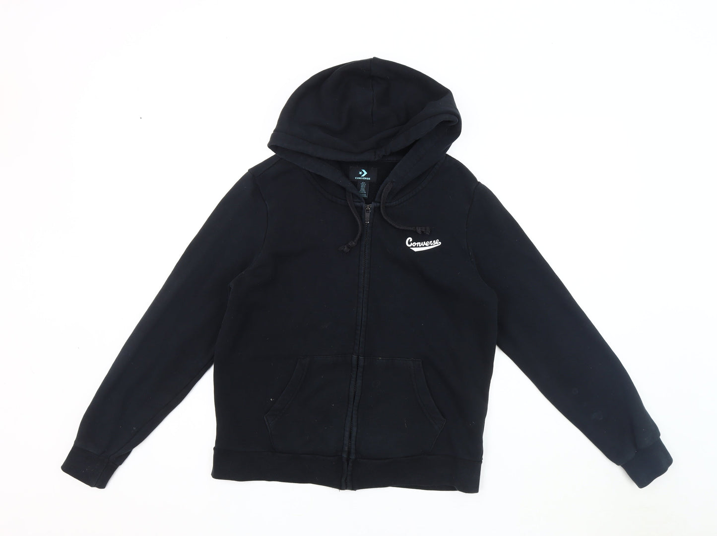 Converse Unisex Black M Hooded Jacket