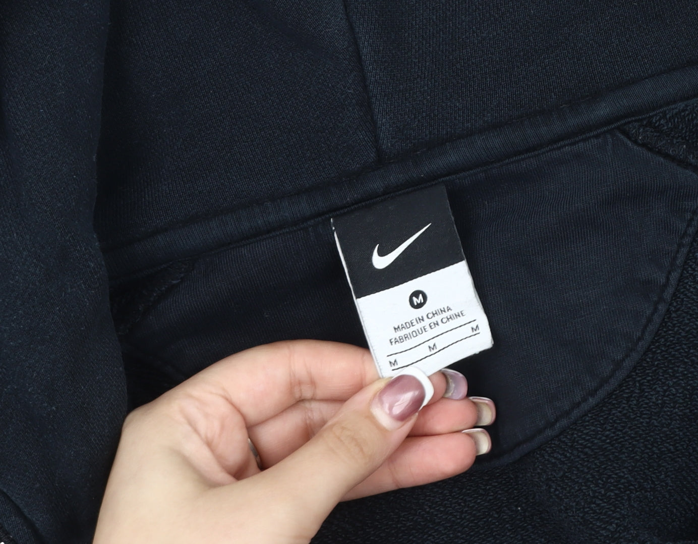 Nike Men's Black Hooded Jacket M Casual Sports