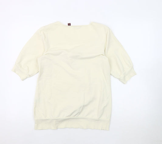 Ted Baker Women's Ivory Beaded Blouse Size 10