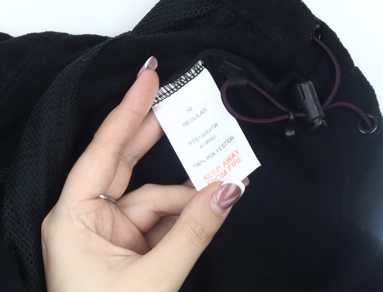 Peter Storm Women's Black Fleece Jacket Size 10