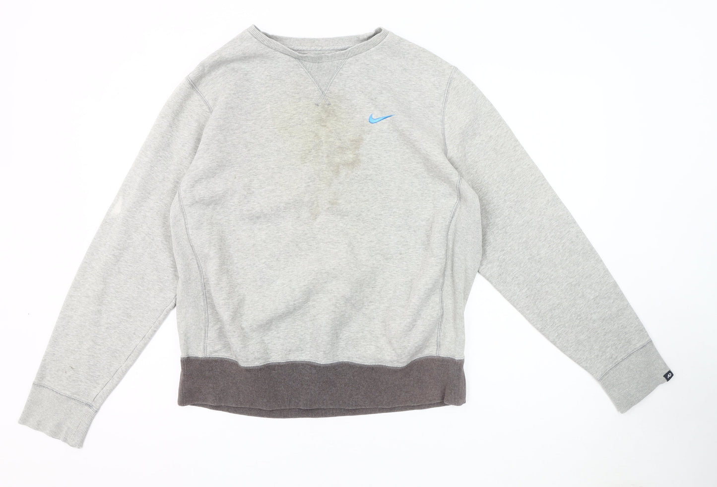 Nike Men's Grey L Pullover Sweatshirt