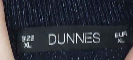 Additional view of Dunnes Women's Blue XL High Neck Jumper