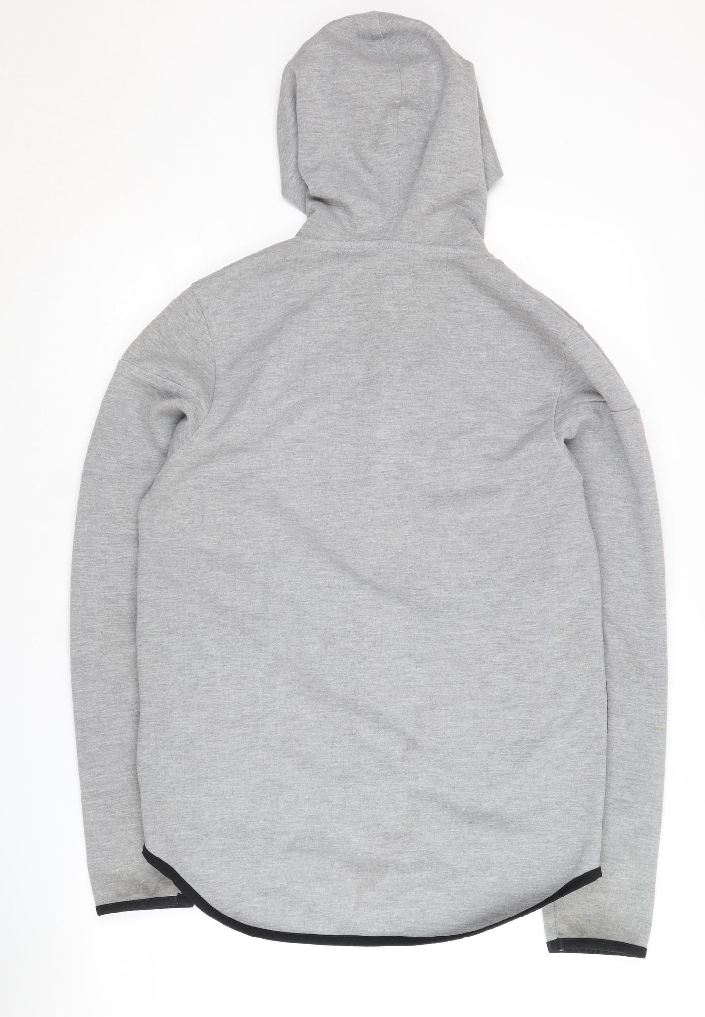 Jack & Jones Grey Full Zip Hoodie, Men's S, Casual Style