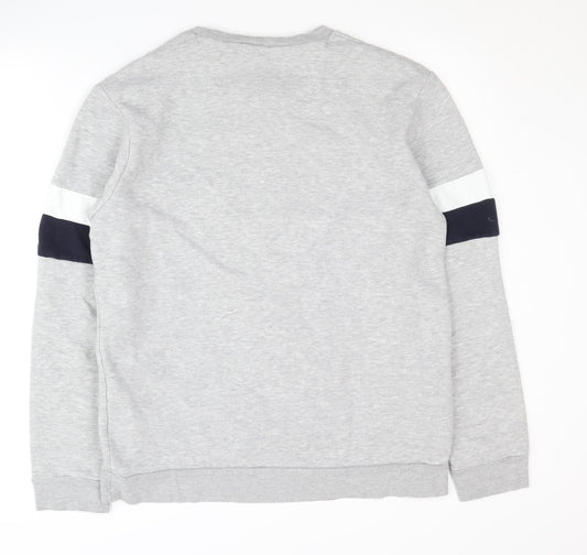 Next Men’s Grey XL Pullover Sweatshirt