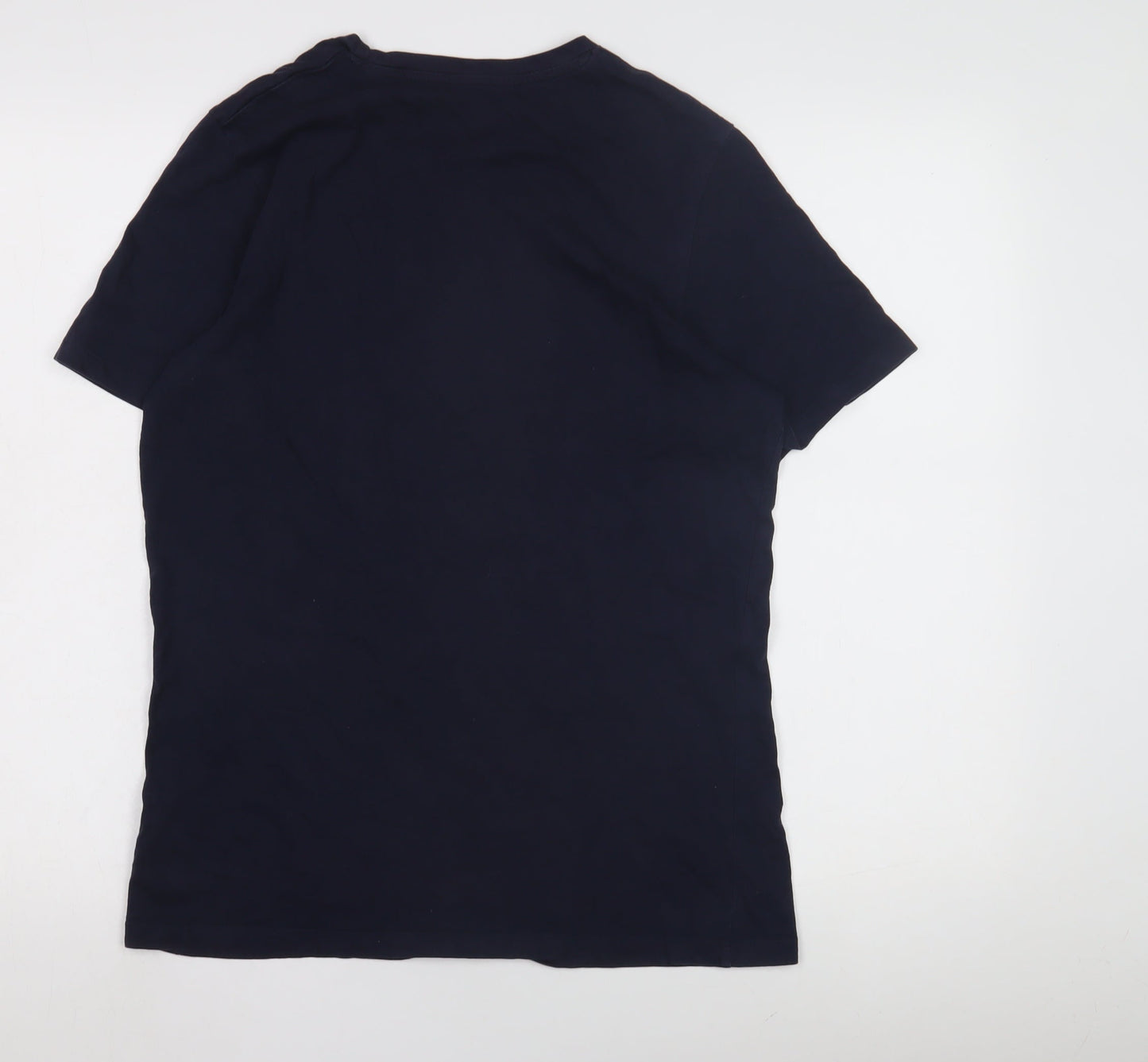 Jack & Jones Teen Blue Graphic Logo T-Shirt, Size 16