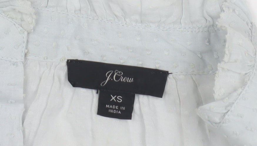 J.Crew Women's White Long Sleeve Top XS