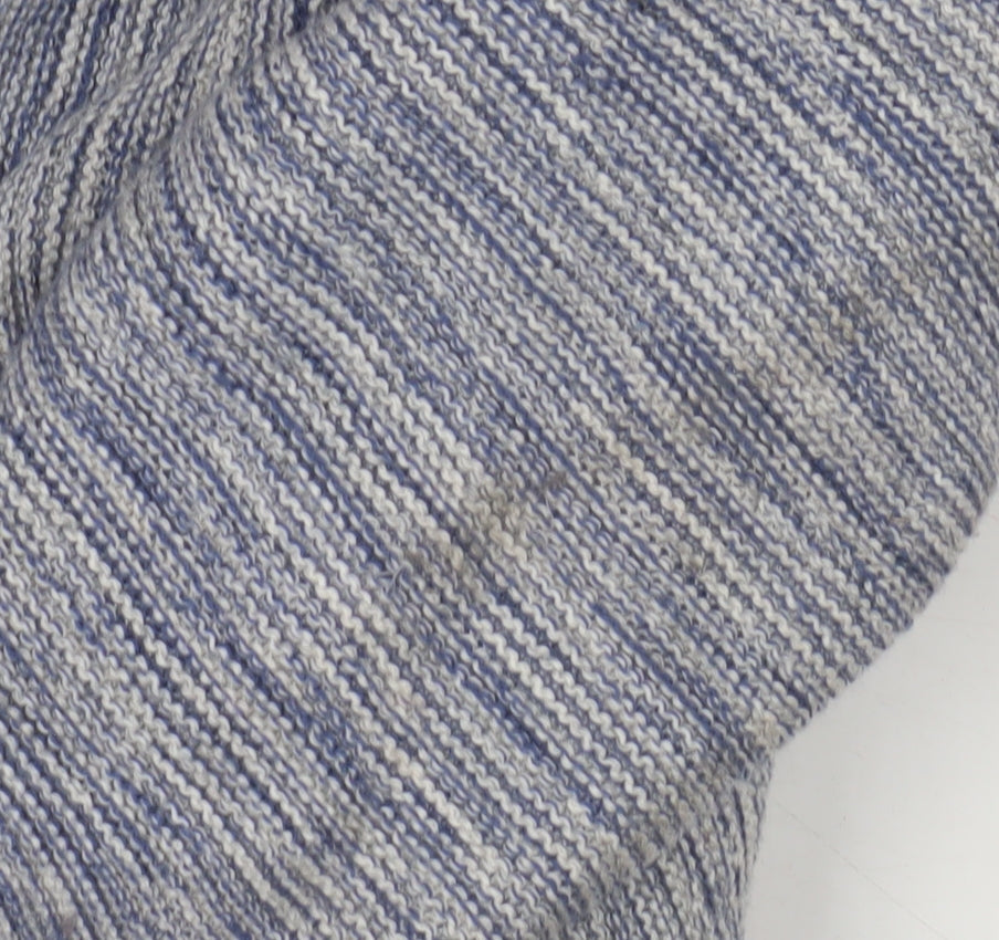 Tommy Hilfiger Men's Blue L Knit Cotton Pullover Jumper