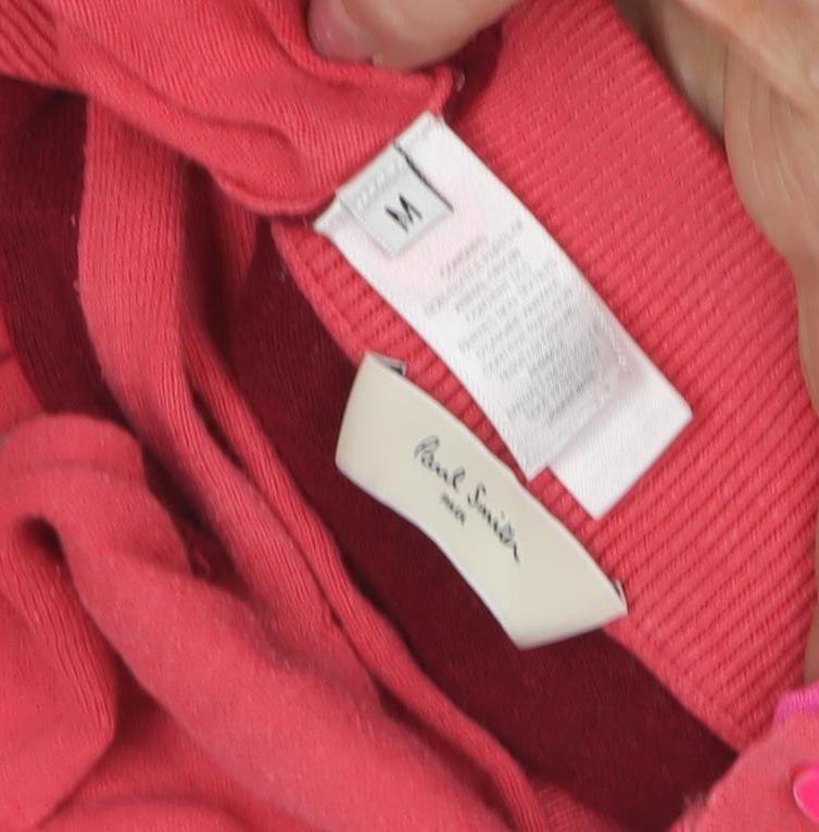 Paul Smith Women's Red Pullover Jumper, M, High Neck