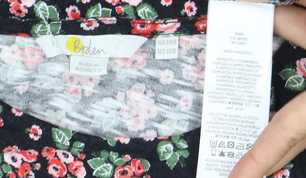 Boden Women's Floral Dress UK 12 Multicoloured