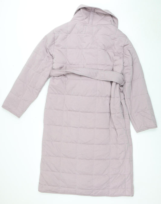 FatFace Women's Purple Quilted Coat Small