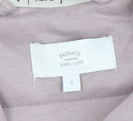 FatFace Women's Purple Quilted Coat Small