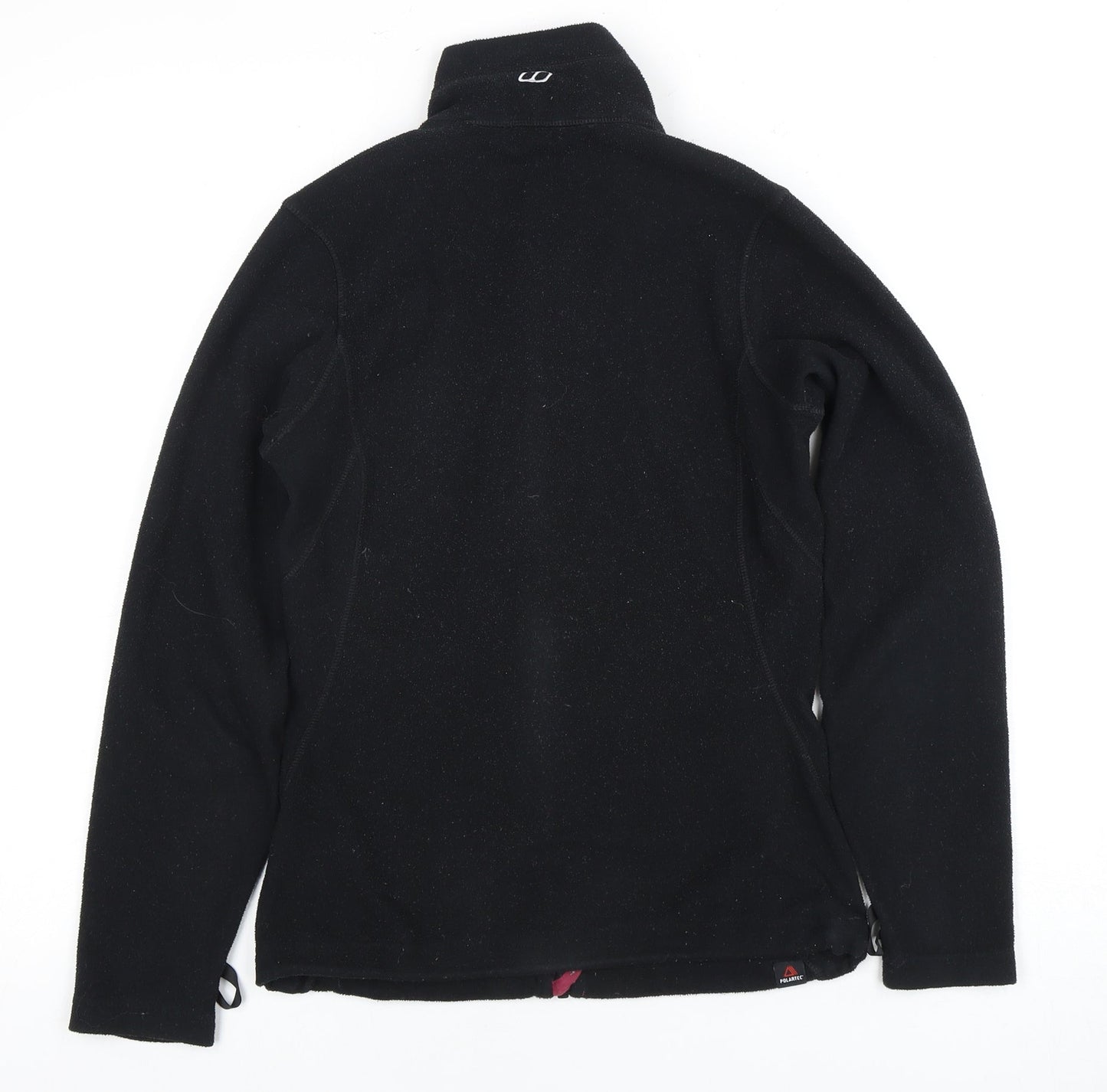 Berghaus Women's Black Fleece Jacket, Size 8, Full Zip