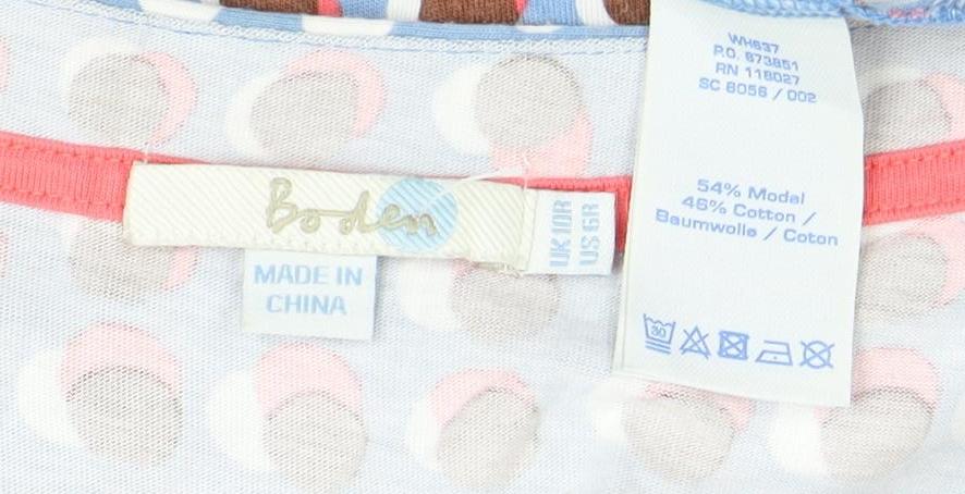 Boden Women's Multicoloured Polka Dot Shift Dress