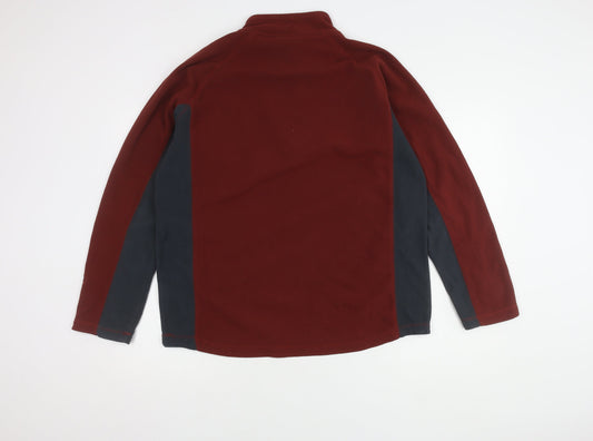 Peter Storm Men's Red Fleece Pullover, Size M