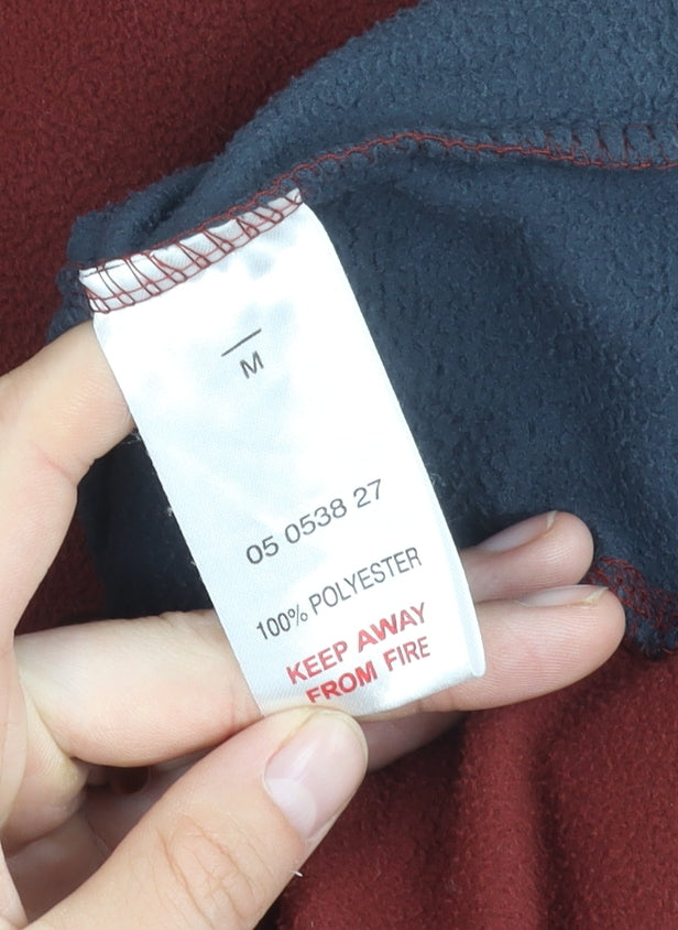 Peter Storm Men's Red Fleece Pullover, Size M