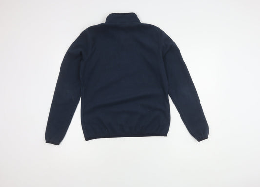 The North Face Women's Blue M Fleece Zip Sweatshirt