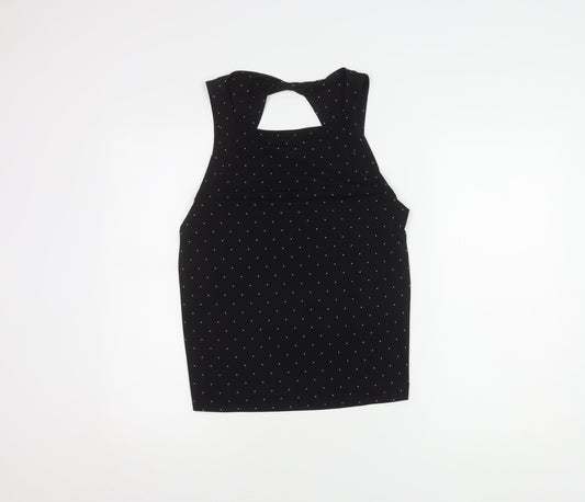 Womens UK Size S Banana Republic Black Tank