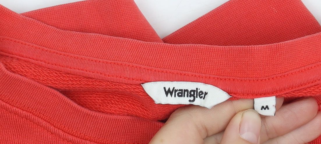 Wrangler Women's Red Pullover Sweatshirt M