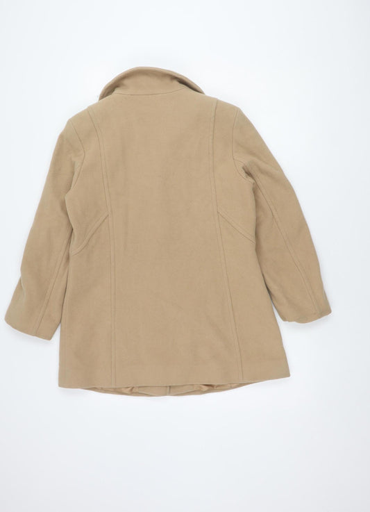 Berghaus Women's Beige Wool Mid-Length Coat