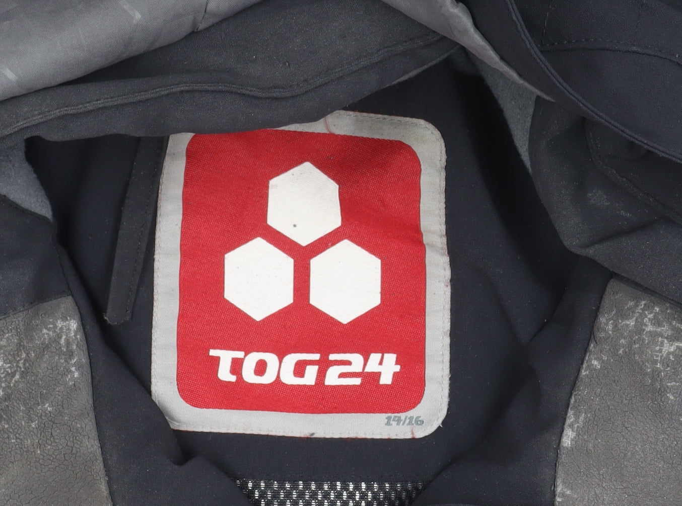 TOG24 Women's Black Nylon Jacket Size 14