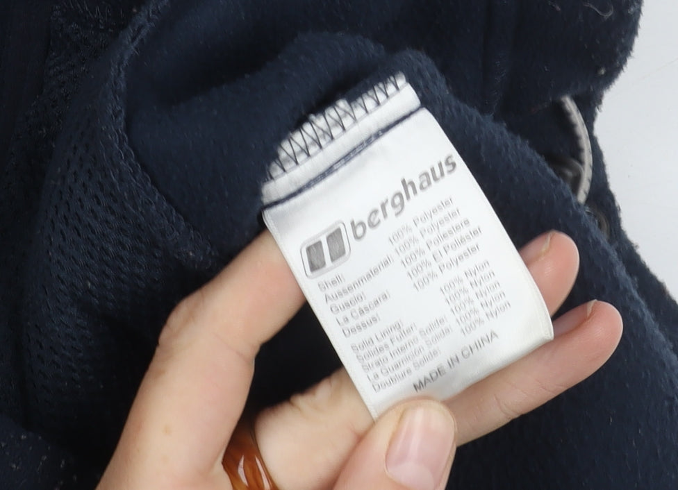 Berghaus Women's Blue Fleece Jacket Size 8, Outdoor Style