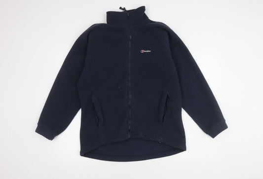 Berghaus Women's Blue Fleece Jacket, Size 14, Full Zip
