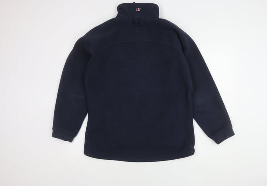 Berghaus Women's Blue Fleece Jacket, Size 14, Full Zip
