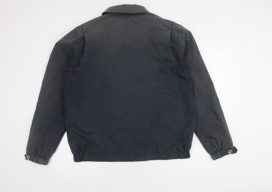 Henri Lloyd Men's Grey Bomber Jacket L Casual