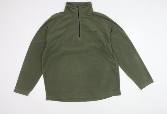Craghoppers Men’s Green XL Fleece Pullover Sweatshirt