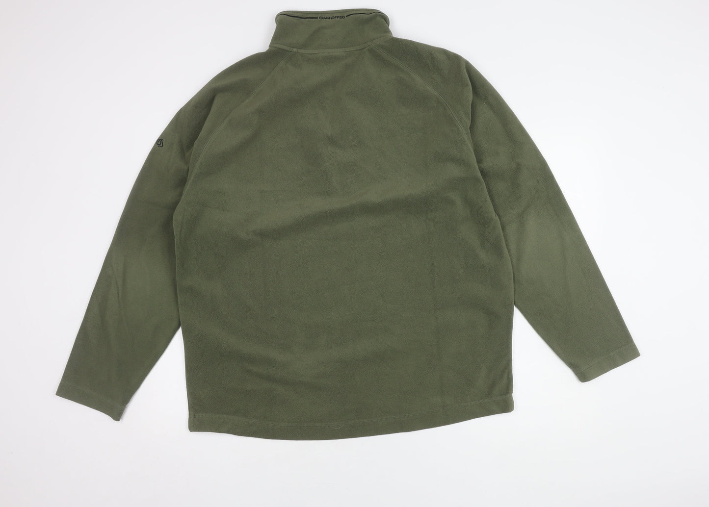 Craghoppers Men’s Green XL Fleece Pullover Sweatshirt