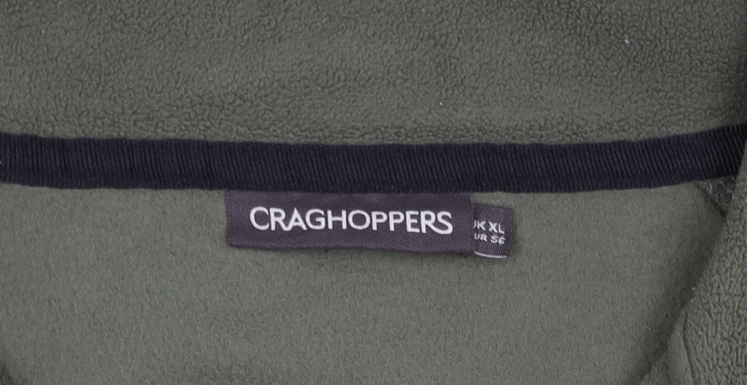 Craghoppers Men’s Green XL Fleece Pullover Sweatshirt
