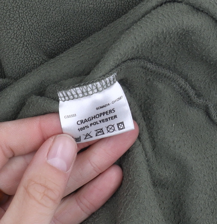 Craghoppers Men’s Green XL Fleece Pullover Sweatshirt