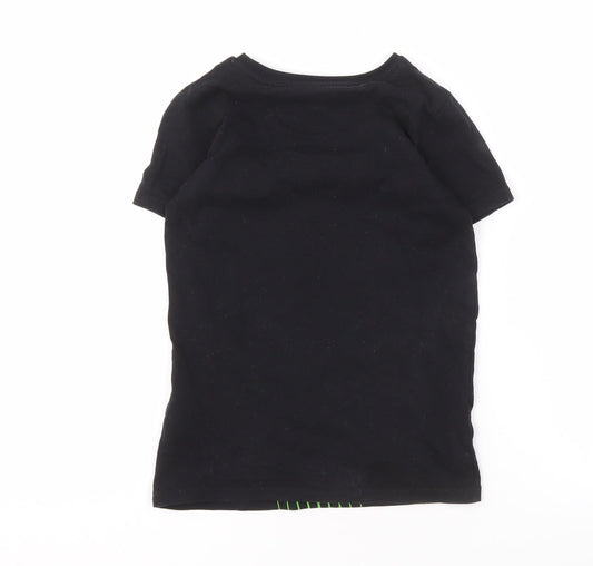 Marks and Spencer Boys Black Graphic Xbox T-Shirt 6-7 Years