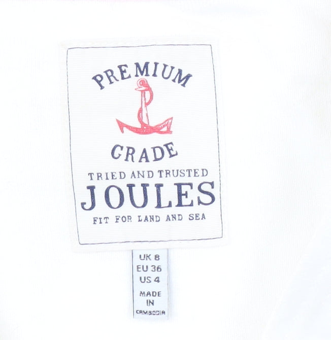 Joules Women's Multicoloured Striped Long Sleeve T-Shirt