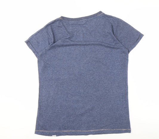 Disney Women's Blue Minnie Mouse T-Shirt - Size M