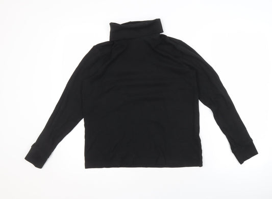 Mountain Warehouse Women's Black Mock Neck Sweatshirt Size 14