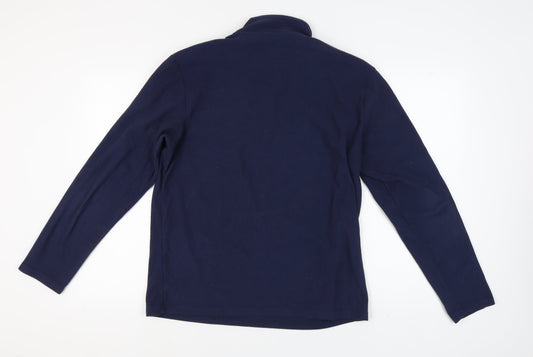 Peter Storm Men's Blue Fleece 1/4 Zip Jumper L