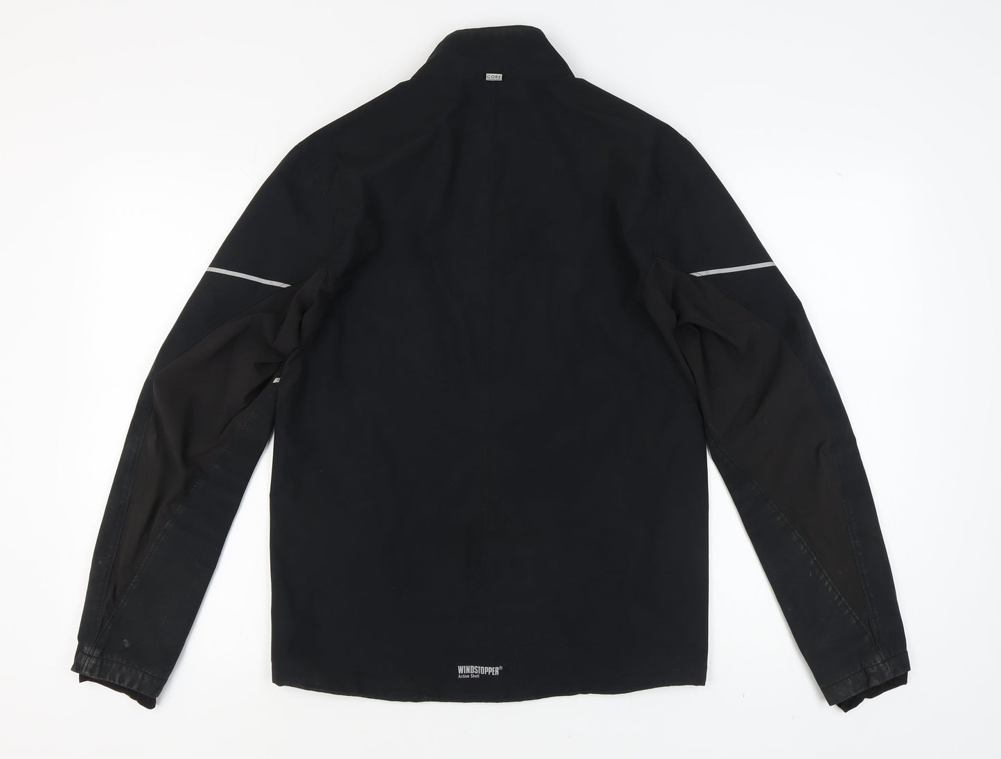 Gore Running Wear Men's Black Windbreaker Jacket M