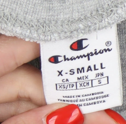 Champion Men's Grey Jogger XS Elastic Waist Logo