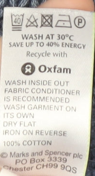 Marks and Spencer Women's Blue Pullover Jumper - Size 18