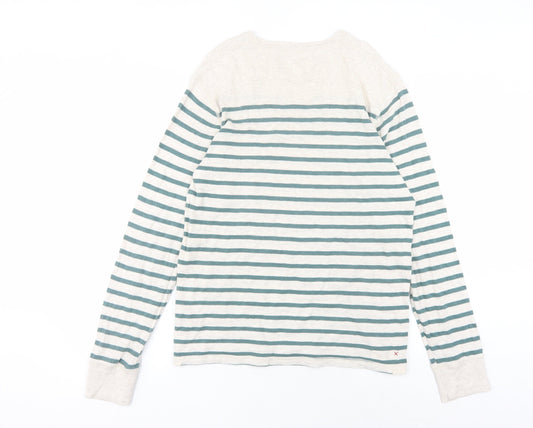 Fat Face Women’s Multicolour Striped T-Shirt S