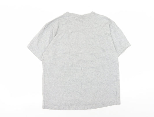 Nike Men's Grey Medium Short Sleeve T-Shirt