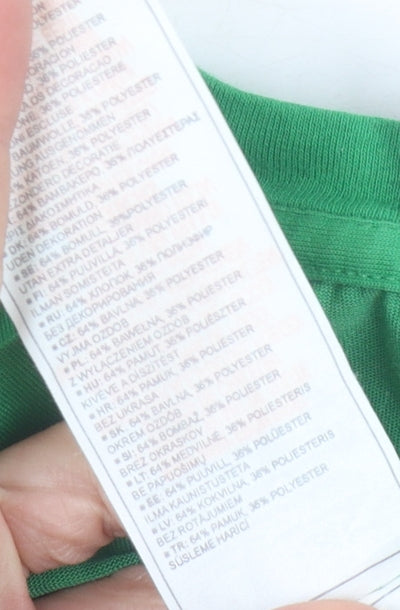 Nike Men's Green Graphic Print T-Shirt Size S