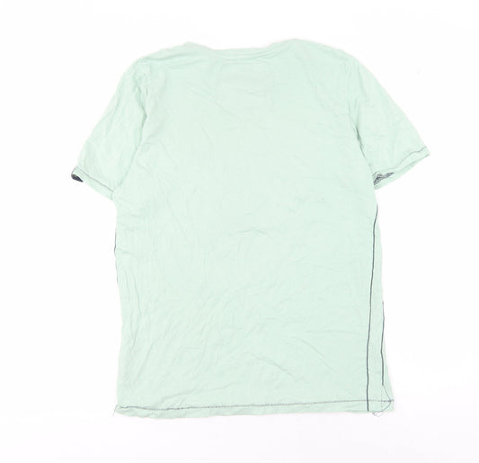 Tokyo Laundry Men's Green S Graphic T-Shirt