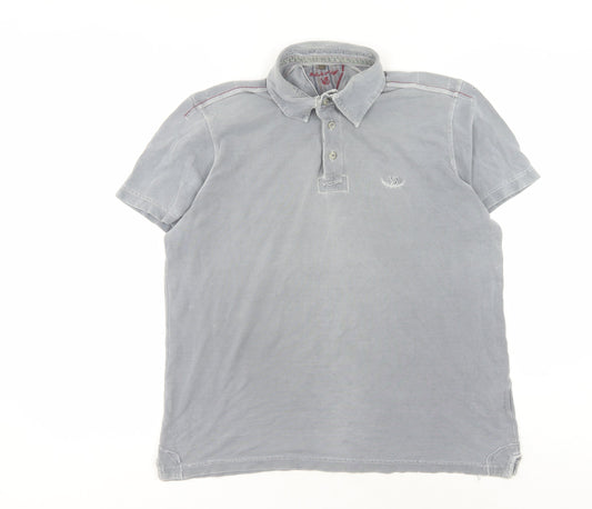 White Stuff Men's Blue Polo M - Classic Casual Wear