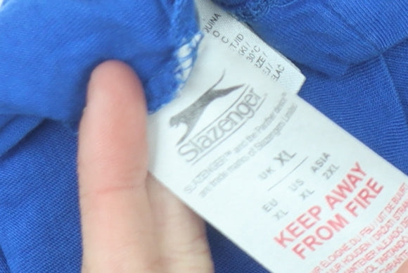 Slazenger Men's Blue XL Crew Neck T-Shirt
