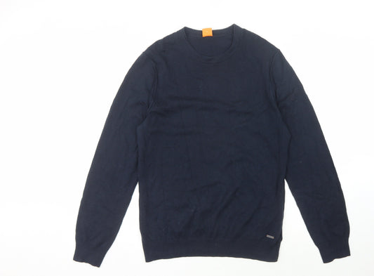 Hugo Boss Men's Blue L Pullover Jumper