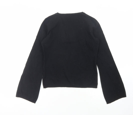 DKNY Women's Black Knit Jumper Size M