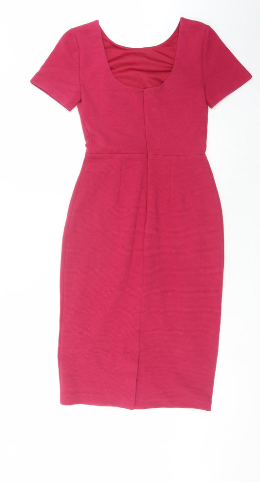 Boden Women's Red Pencil Dress Size 8 Workwear